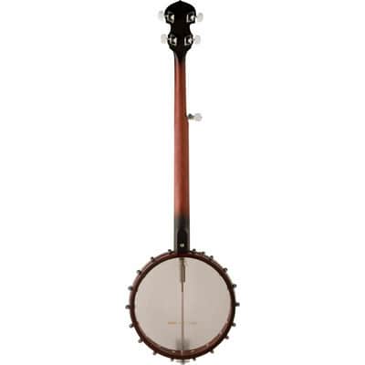 Oscar Schmidt OB3 Bluegrass Remo Head Top Wood Nato Neck Open-Back 5-String Banjo image 2