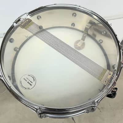 Vintage 1970s Slingerland Festival Model Chrome Steel Snare Drum image 6