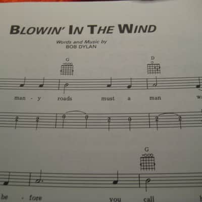 Peter, Paul and Mary Easy Guitar W/ Notes, Chords and Tab 31 Pages image 6