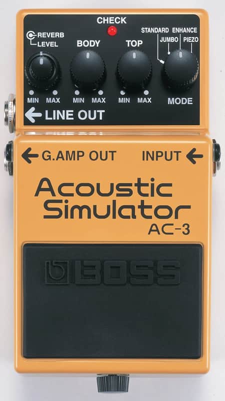 Boss AC-3 Acoustic Simulator Pedal + Free Shipping! image 1