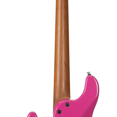 Cort GBSHORTSCALEFDPB GB Series Poplar Body Roasted Maple C Shape Neck Short Scale 4-String Electric Bass Guitar w/Gig Bag image 9