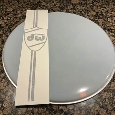 DW Crest Bass Drum Head Logo 2026 - Black Matte image 6