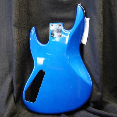 ESP/Japan J-5 Alder Bass Body w/ Pickups - Metallic Blue image 2
