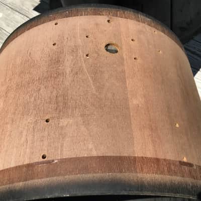 TAMA Rockstar  16x22 Mahogany Bass Drum Shell & Hoops (Project Drum) image 5