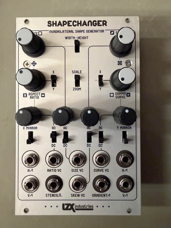 LZX Industries Shapechanger Eurorack Synthesizer Module 2010s - Silver image 1