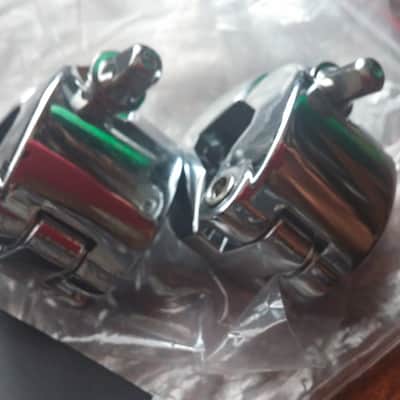 2 DW Chrome Hinged Memory Lock 12.7mm SMTM12CR2 BRAND NEW Collector Series DRUM PARTS image 5