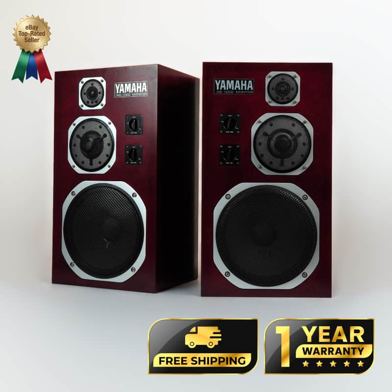 Vintage Yamaha NS-1000M Speakers: Restored to Perfection