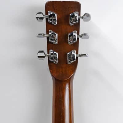 Morris W-23 Dreadnought Acoustic Guitar MIJ with Gigbag - Natural - Vintage image 7