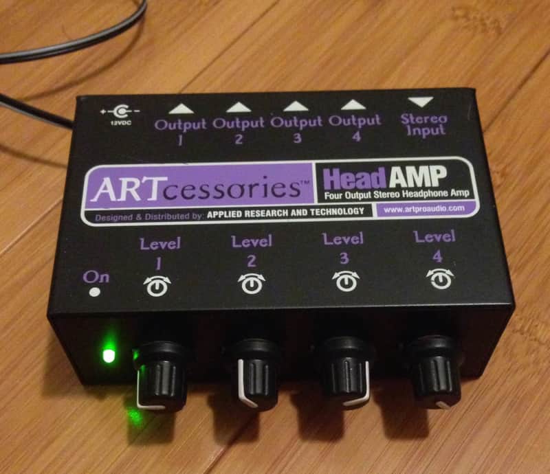 ART HeadAMP 4 Headphone Amp Splitter image 1