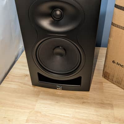 2x Pair Kali Audio LP-6 V2 Active Studio Monitor - Black image 2