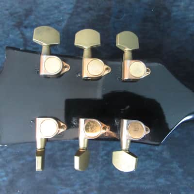 Vintage Aria Deluxe Les Paul copy 1970s - Black image 17