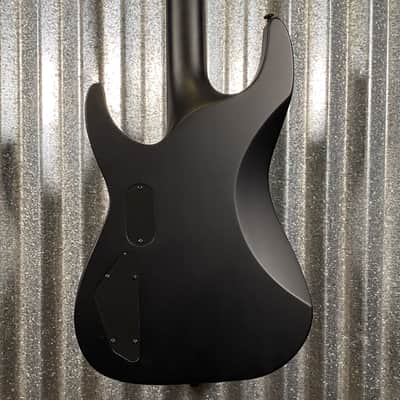 ESP LTD M-4 Black Metal Black Satin 4 String Bass LM4BKMBLKS1 #2076 Used image 8