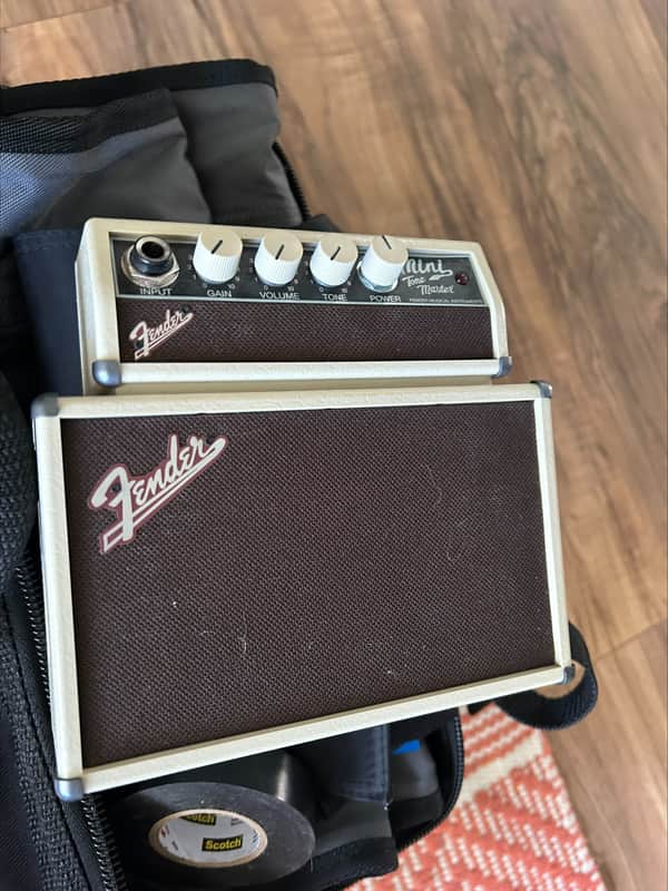 Fender Mini Tonemaster Amplifier, Tan/Brown 2016 - Tan/Brown image 1