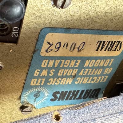 1963 WEM - Pick A Bass - Halfstack - ID 5429 image 25