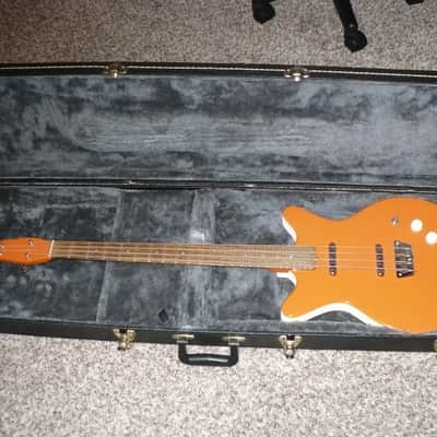 Jerry Jones Shorthorn Bass 4 String Orange image 9