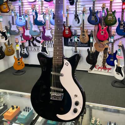 Danelectro Vintage 12 String Electric, Black image 2