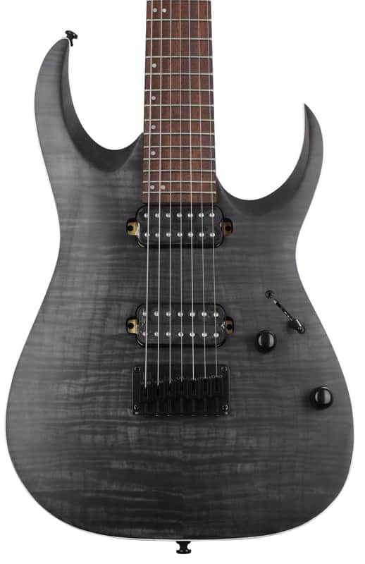 Ibanez Standard RGA742FM Electric Guitar - Transparent Gray Flat image 1