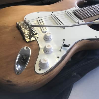 Fender Highway One Statocaster 2009 Second Generation - Seymour Duncan Rails w/ 906 Premium Gig Bag + Chord. Sale Benefits Nonprofit Music Education Organization. image 7