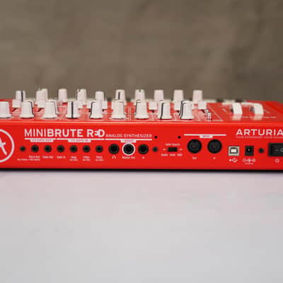 Arturia Minibrute RED Special Edition 25-Key Analog Synthesizer Keyboard #56859 image 10