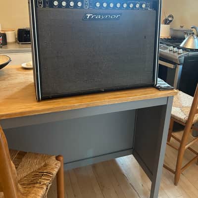 Traynor YGL 3 Mark III (2x12 Combo Amp) 1975 - Black Tolex. image 1