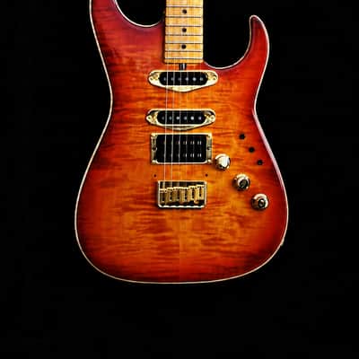 CARRUTHERS Super Strat 1985 . Handmade Pro Guitar. RARE. image 2