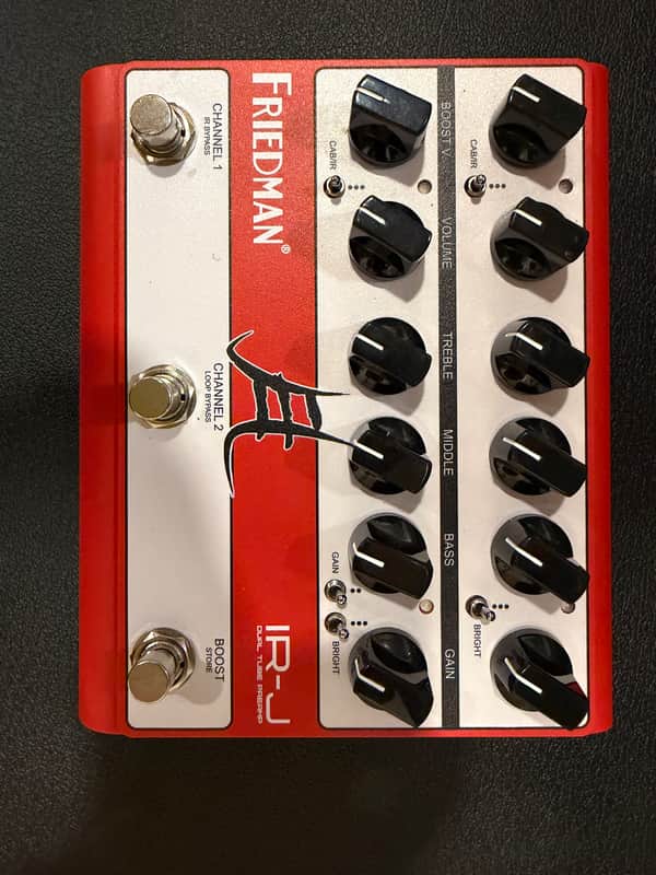 Friedman IR-J Jake E. Lee Signature Dual Tube Preamp image 1