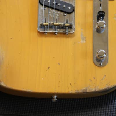 2019 Fender Custom Shop 53 Telecaster Time Machine 30th Anniversary Electric Guitar Heavy Relic Butterscotch Blonde + COA OHSC image 6