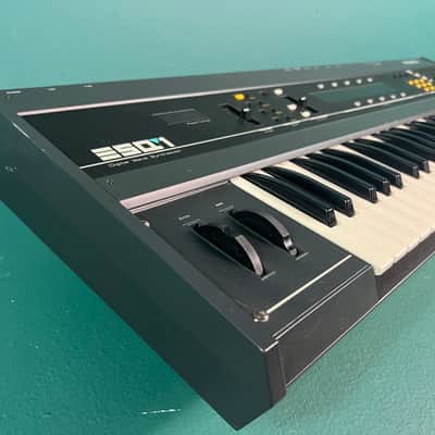Ensoniq ESQ-1 Wave Synthesizer 1986 - Black “Metal Version” + Music Pack Cart image 16
