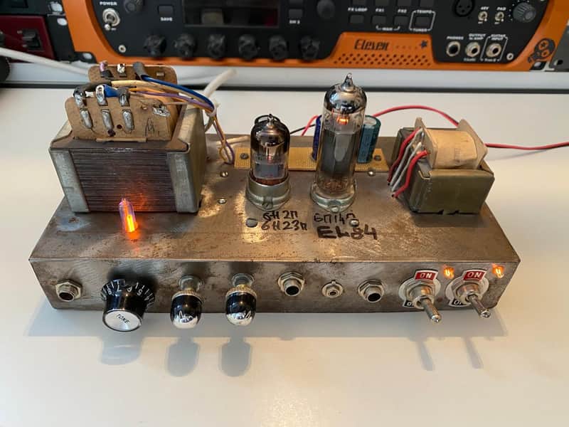 Vintage Röhren Monoblöcke, Stereo Röhrenverstärker DIY Point-to-Point image 1