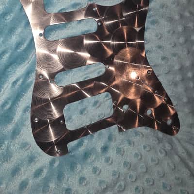 Fender style hologram Stratocaster pickguard 2025 - Metal - steel image 2