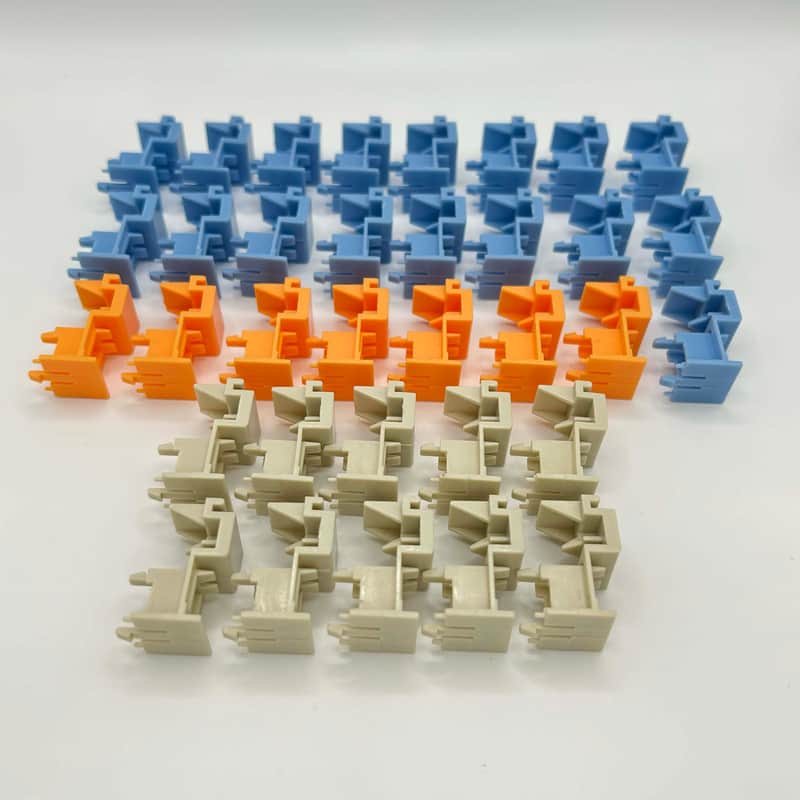 Roland Juno-106 - Full set of colored caps / buttons image 1