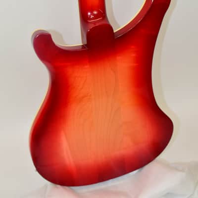 2005 Rickenbacker 4003 4-String Electronic Bass Guitar, JetGlo w/ Case - Previously Owned image 17