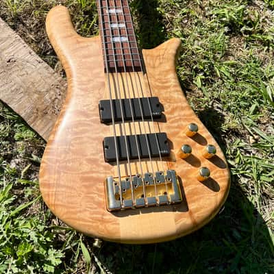 Spector Euro 5LX 2004 - Natural Satin Quilt Top Neck-Thru image 7