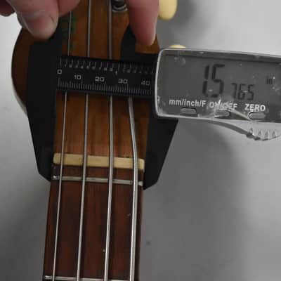 1960s Vox Clubman Red Finish Left-Handed 4 String Electric Bass image 17