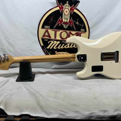 Squier Deluxe Roadhouse Strat Stratocaster Electric Guitar MIM - Made in Mexico - Olympic White image 8