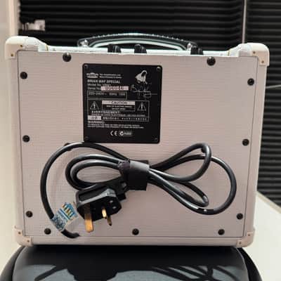 Vox VBM1 Brian May Special Recording Amp 10-Watt 1x6.5" Guitar Combo 2003 - 2005 - White with Brown Diamond Cloth image 6