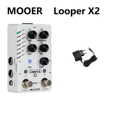Mooer Looper X2 Dual-footswitch stereo looper pedal,price include the import duty for US buyer image 2