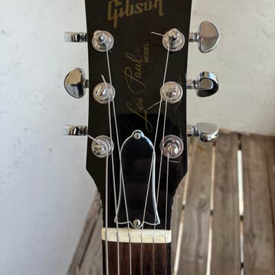 Gibson Les Paul Jr Junior special DC double Cut Cutaway  2000 - Ebony black  vintage electric guitar image 7