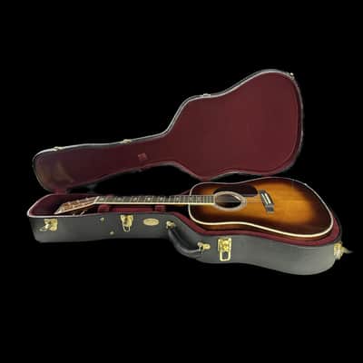 Mint Martin Custom Shop 41 Style Dread Adirondack/Sinker Mahogany 1933 Ambertone w/Case image 12