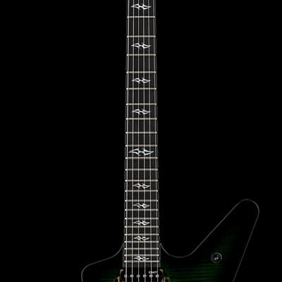 Dean USA ML Flame Top Kahler - Emerald Green Burst #21098 image 5