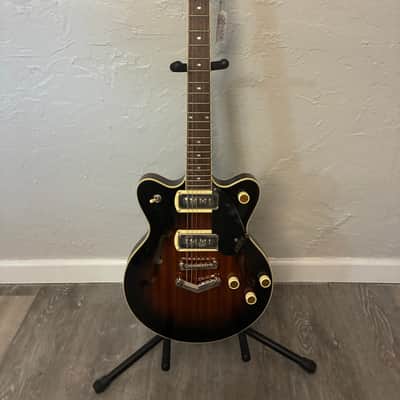 Gretsch G2655-P90 Streamliner Center Block Double Cutaway with V-Stoptail 2021 - Present - Brownstone image 1