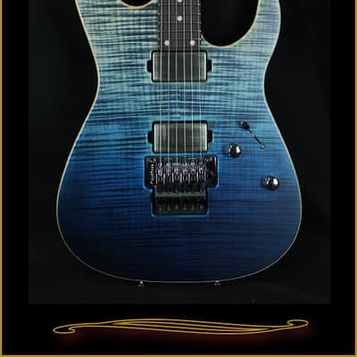 Tom Anderson Angel with Chocolate Maple Neck 2015 Satin Arctic Blue Surf image 1