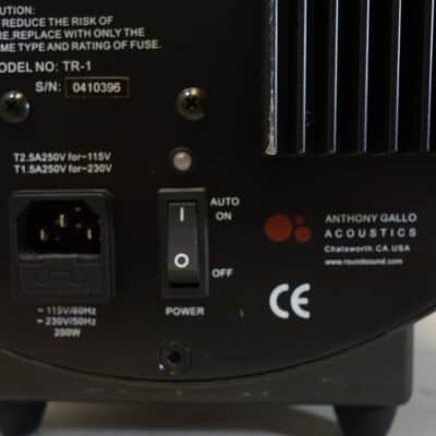 Anthony Gallo Acoustics TR-1 Sub Woofer | Reverb