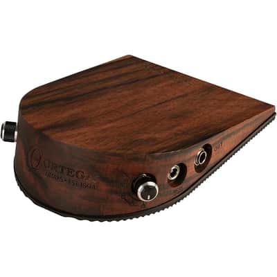 Ortega Digital Singer-Songwriter Percussion Stomp Box with 5 Samples, AAA Striped Ebony (HKPROX-SE) image 4