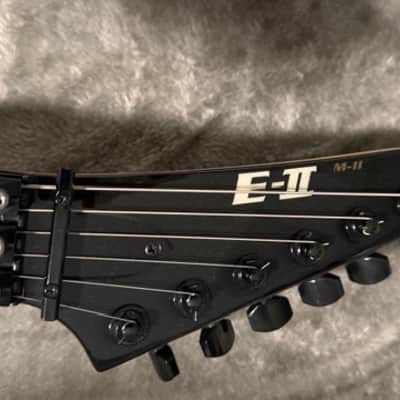 ESP E-II M-II NT Neck Through 2020 - Black - Near Mint image 10