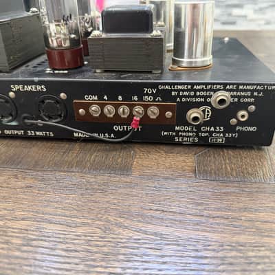 Vintage 1959 Bogen Challenger CHA33 Guitar amp conversion Tube guitar amp image 9