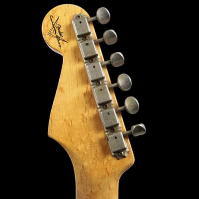 fender HSS 1957 Stratocaster Aqua Marine Relic HSS 2013 image 6