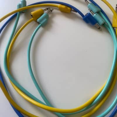 Lot câbles patch Eurorack 3,5 mm – 85 câbles + Befaco neufs + attache velcro image 4