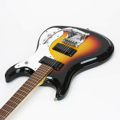 1966 Mosrite The Ventures Model Mark V Vintage Sunburst Electric Guitar- Rare 100% All Original ’66 MK V German Carve Ventures II Bakersfield CA (B180) image 3