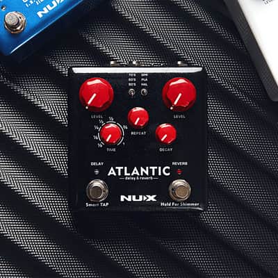 NUX Atlantic Delay and Reverb Pedal | Versatile Reverbs and Emmulation of Sounds from the 60's to Modern imagen 5
